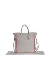 LEATHER TALL TATUM TOTE