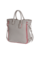 LEATHER TALL TATUM TOTE