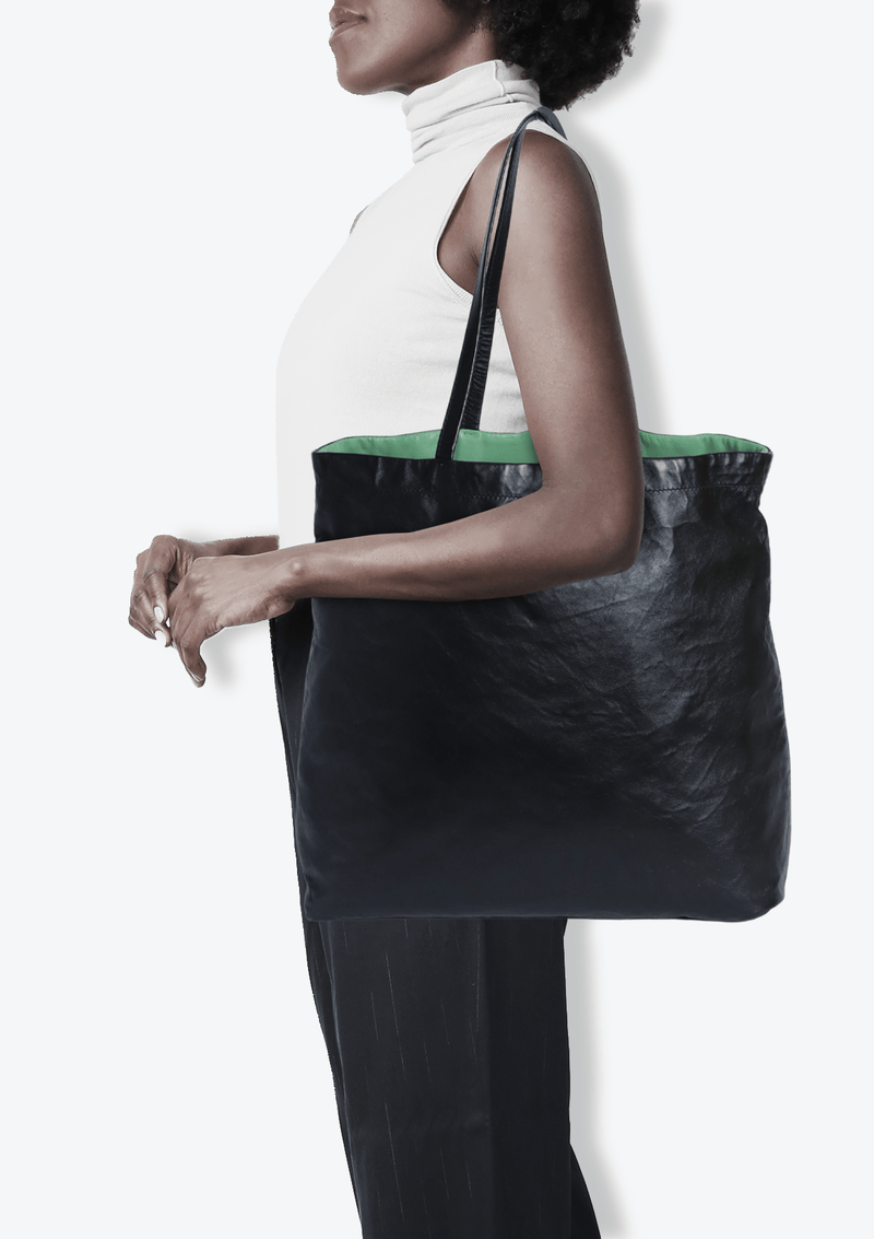 LEATHER TOTE BAG