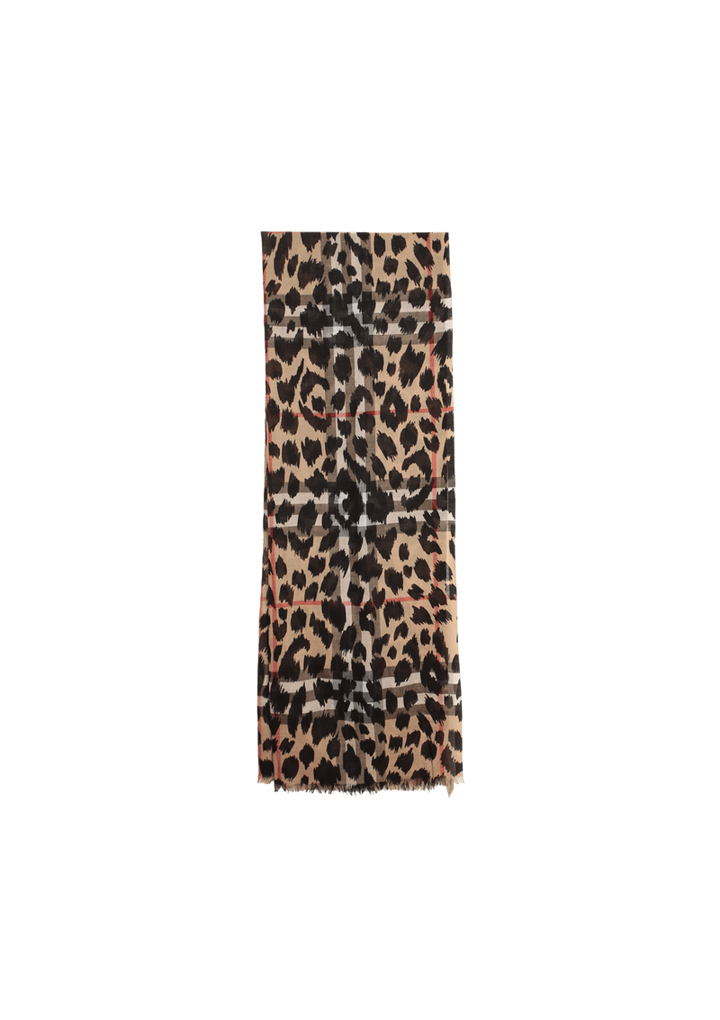 ANIMAL PRINT SCARF