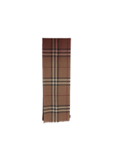 CHECK SCARF