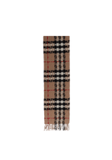 HOUSE CHECK FRINGE SCARF