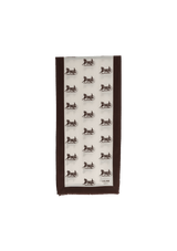 CARRIAGE PRINTED SILK SCARF