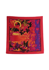 PRINTED SILK SCARF