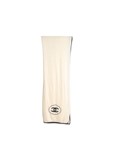 INTERLOCKING CC LOGO SCARF