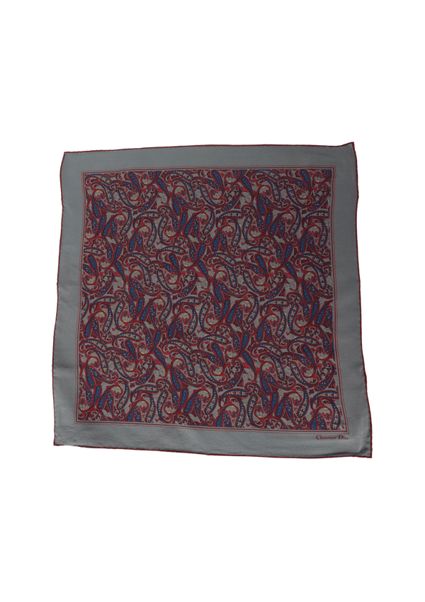 PAISLEY SILK SCARF