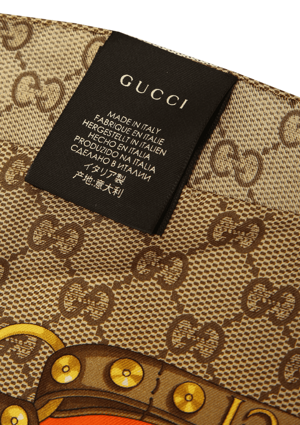 LENÇO GUCCI FLORAL FOULARD NEW PANSHIE SILK SCARF COLORIDO