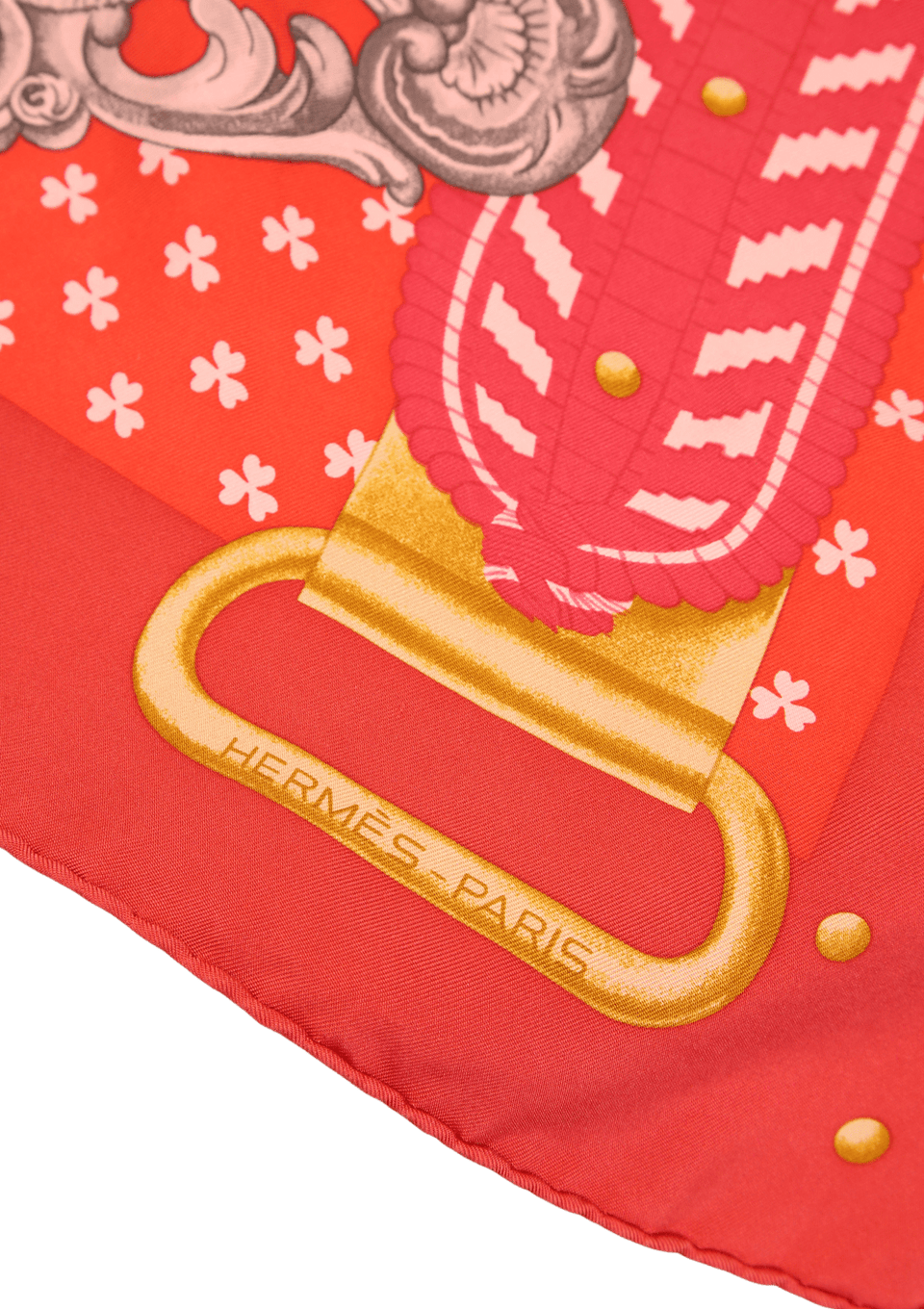 【最終価格】HERMES Boucles et Galons du Tsar HERMES エルメス 19AW Silk Boucles Et Galons Du Tsar Scarf 90