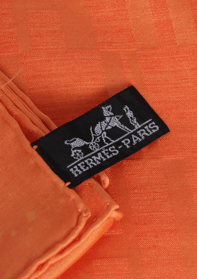 GRAND H FAÇONEE SCARF