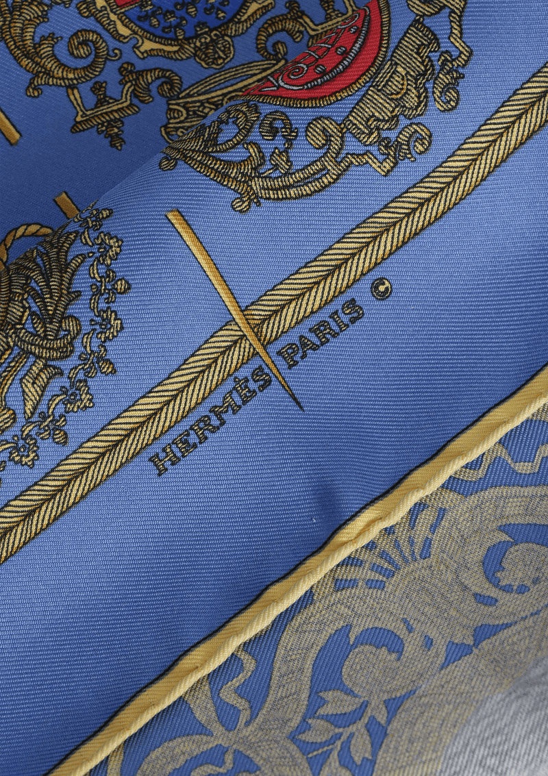 LES ARMES DE PARIS SILK TWILL 42 SCARF