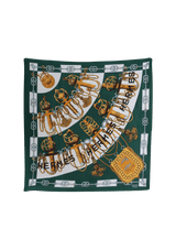 VINTAGE CLIQUETIS SILK SCARF