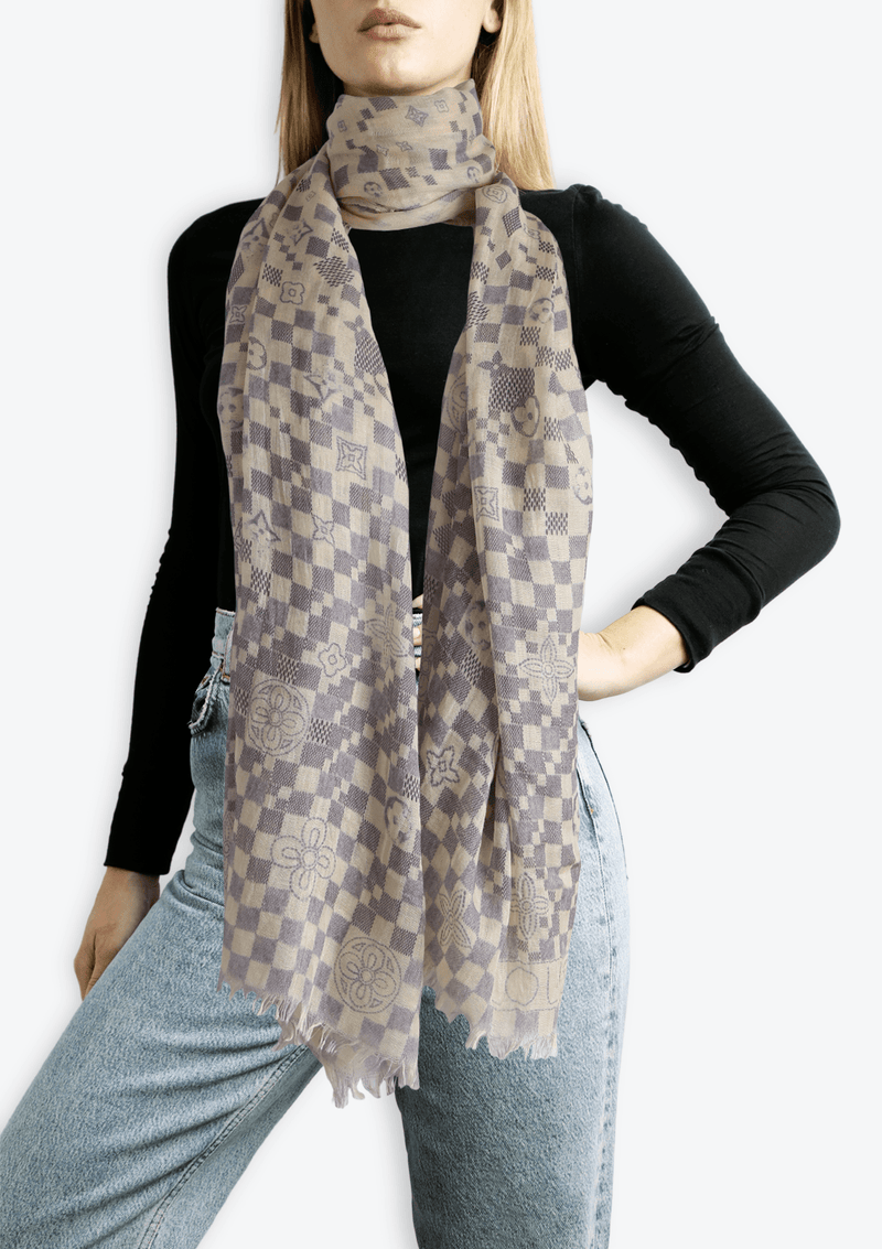 DAMIER AZUR SCARF