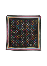 MONOGRAM MULTICOLORE SQUARE BANDANA