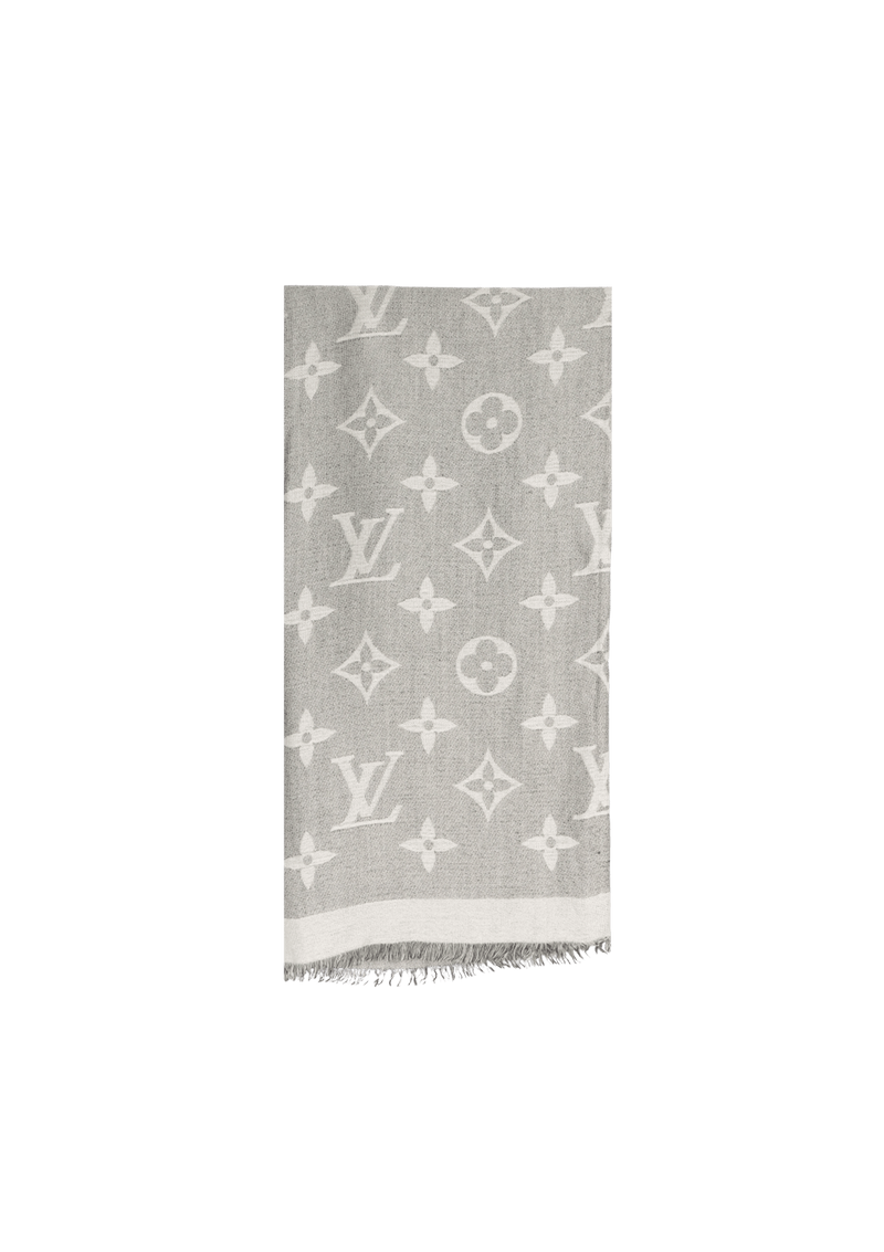 MONOGRAM SCARF