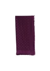 MONOGRAM SCARF