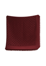 MONOGRAM SCARF