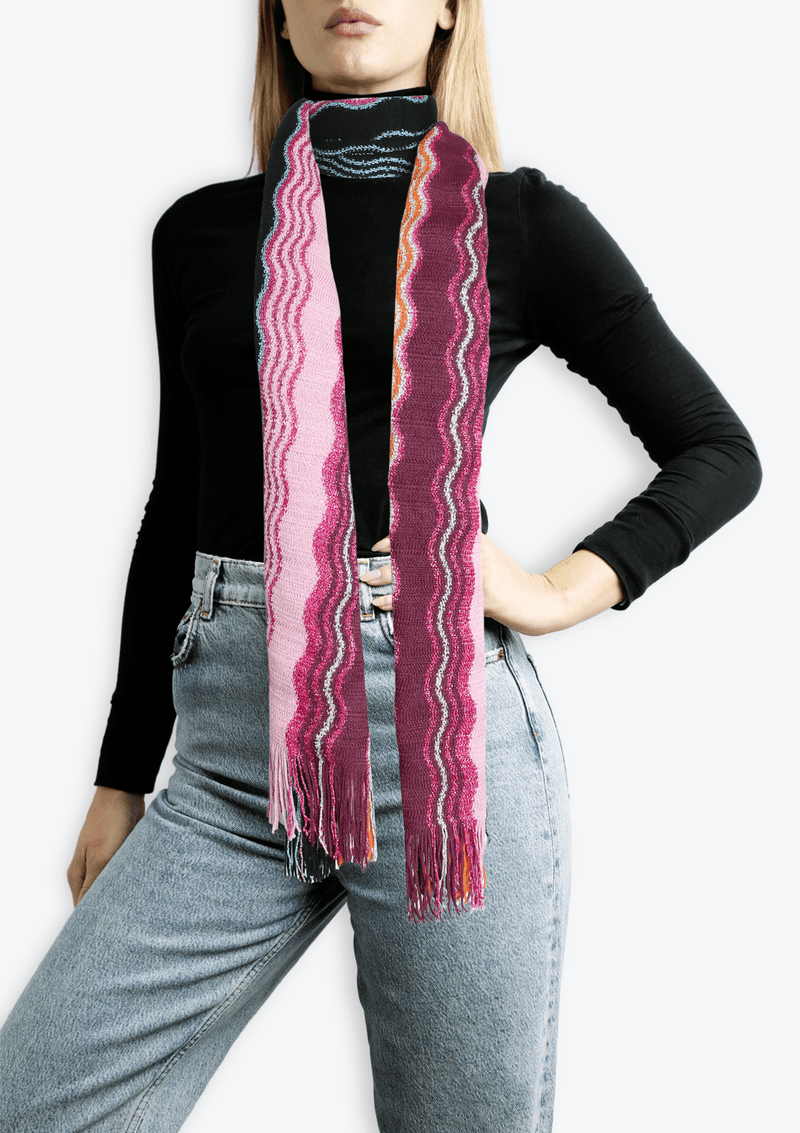 KNIT WOOL SCARF