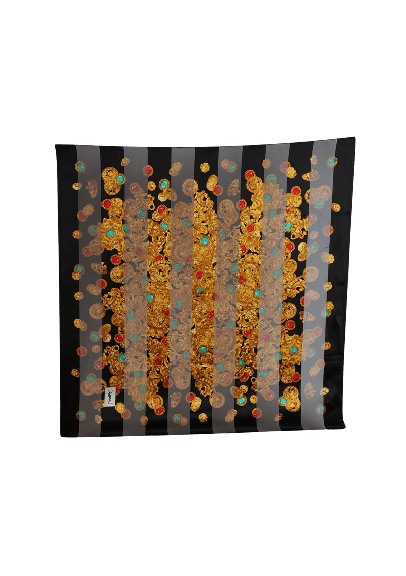 PRINTED SILK SCARF