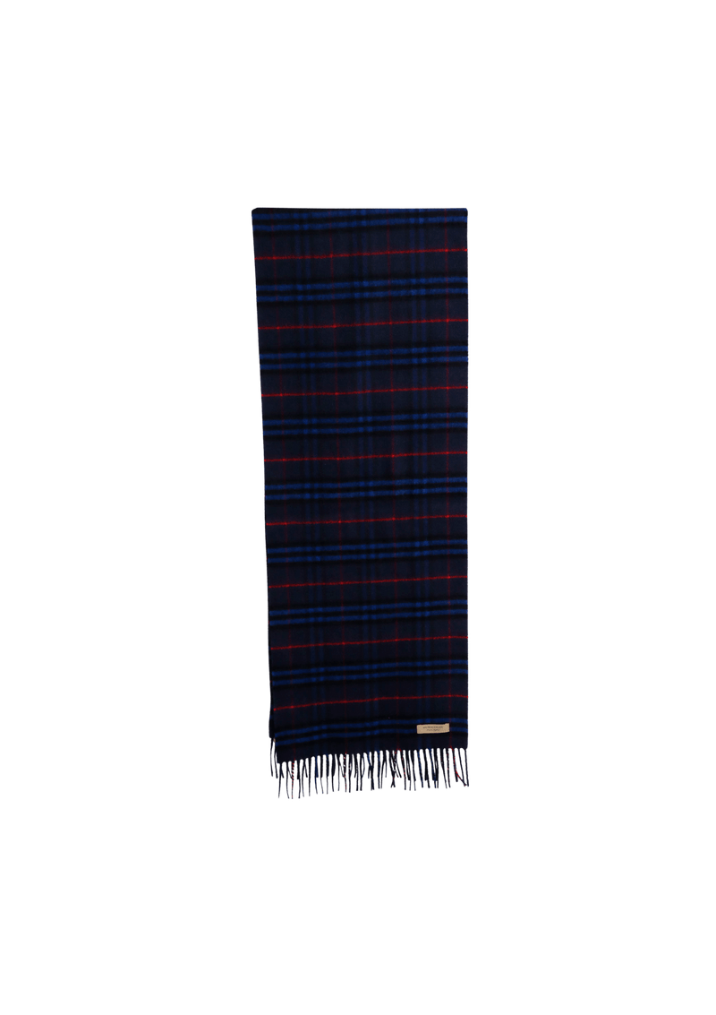 HOUSE CHECK FRINGE SCARF