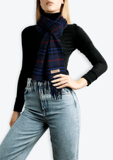 HOUSE CHECK FRINGE SCARF