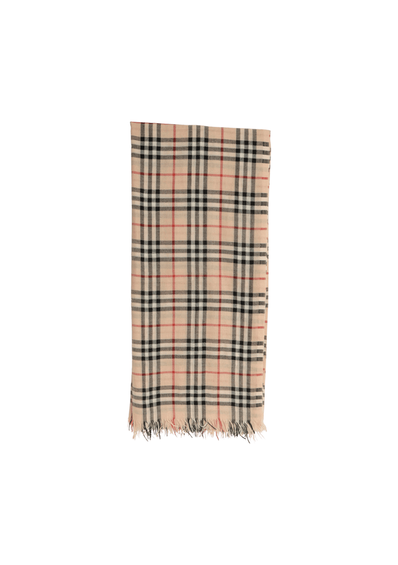 HOUSE CHECK SCARF