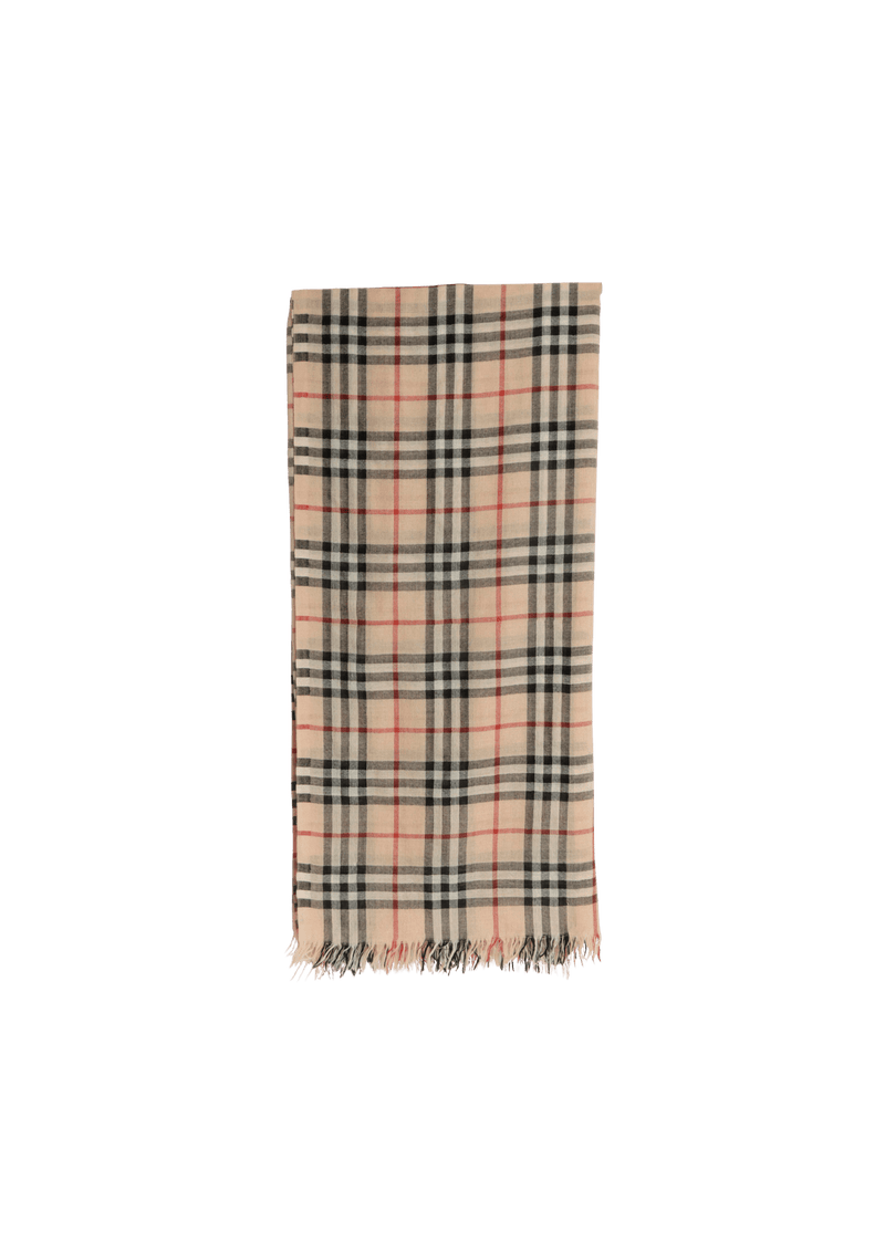 HOUSE CHECK SCARF