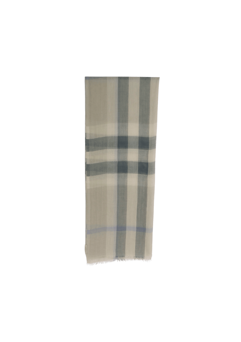 HOUSE CHECK SILK SCARF