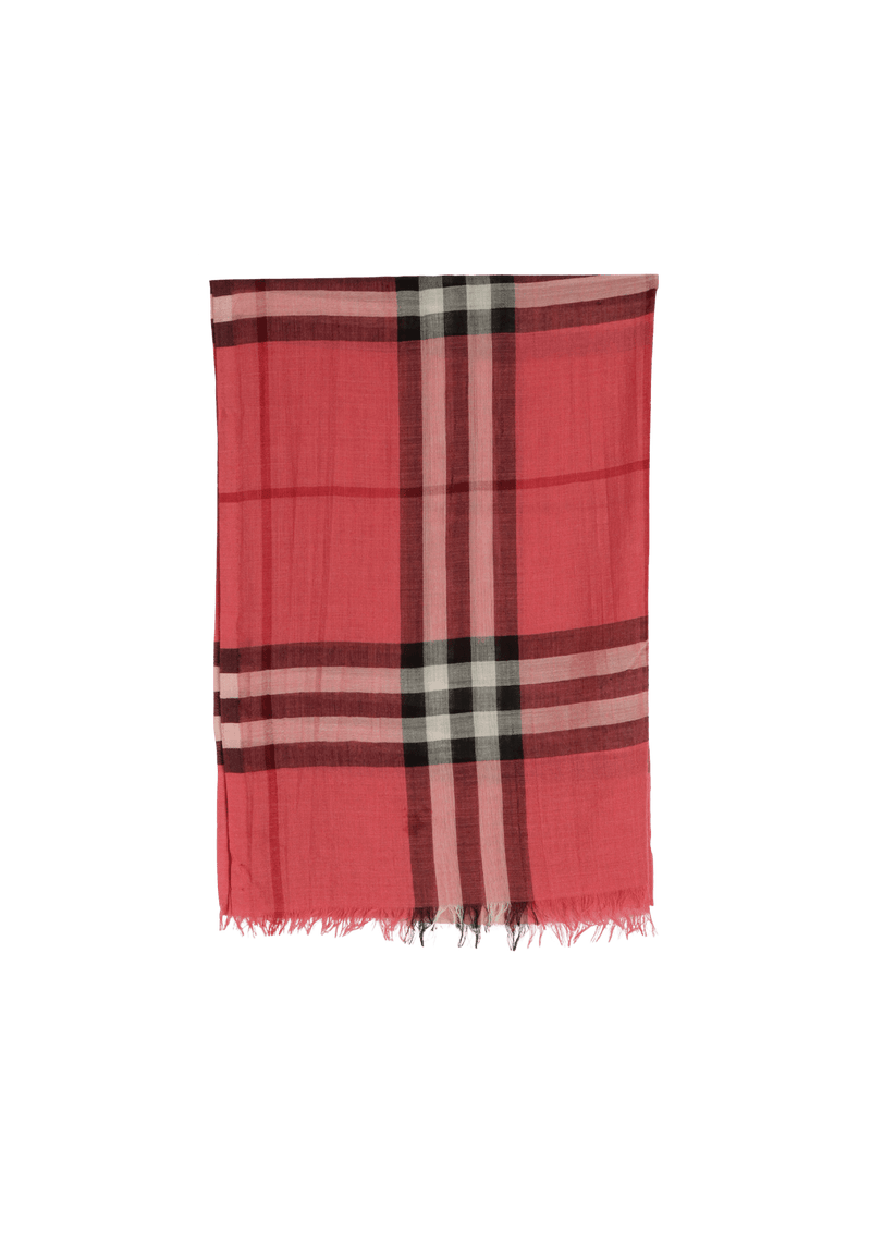 HOUSE CHECK SILK SCARF