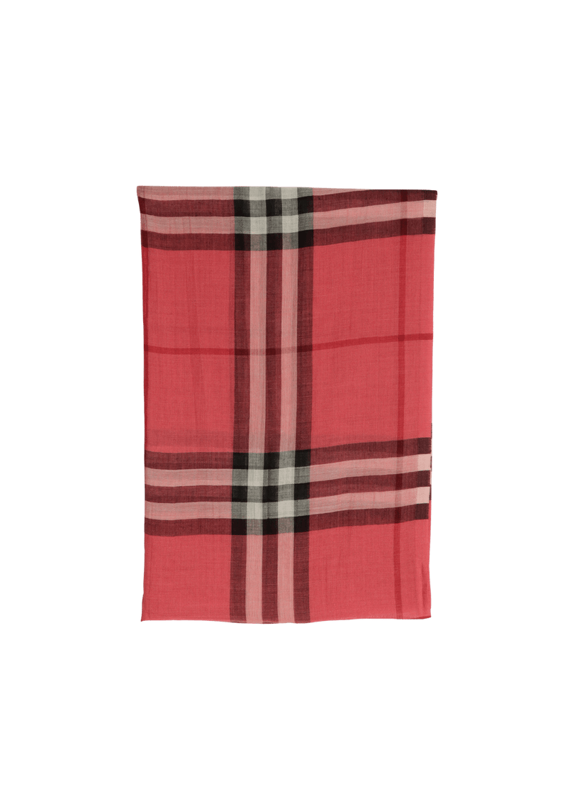 HOUSE CHECK SILK SCARF