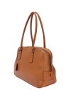 LEATHER BAULETTO BAG