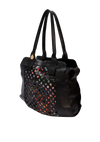 PERFORATED LEATHER TOTE BAG