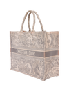 LARGE BOOK TOTE TOILE DE JOUY