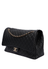 XXL TRAVEL CLASSIC SINGLE FLAP LAMBSKIN BAG