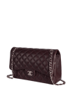 JUMBO CLASSIC DOUBLE FLAP LAMBSKIN