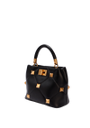 ROMAN STUD TOP HANDLE BAG