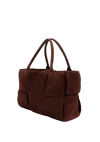 MEDIUM SUEDE ARCO TOTE BAG