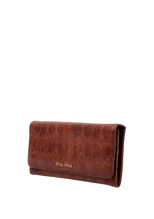 CROCODILE LONG WALLET
