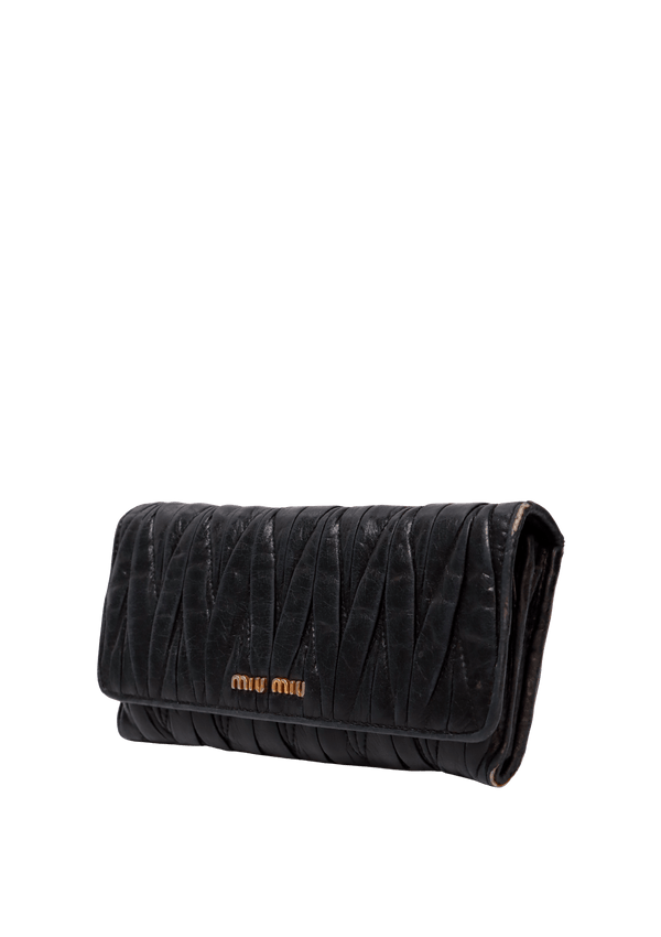 MATELASSÉ LONG WALLET