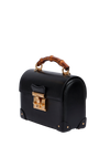 SMALL PADLOCK BAMBOO BAG