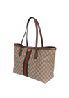 GG SUPREME MEDIUM OPHIDIA SHOPPING BAG