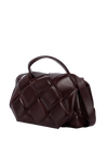 MAXI INTRECCIATO PADDED TOP HANDLE BAG