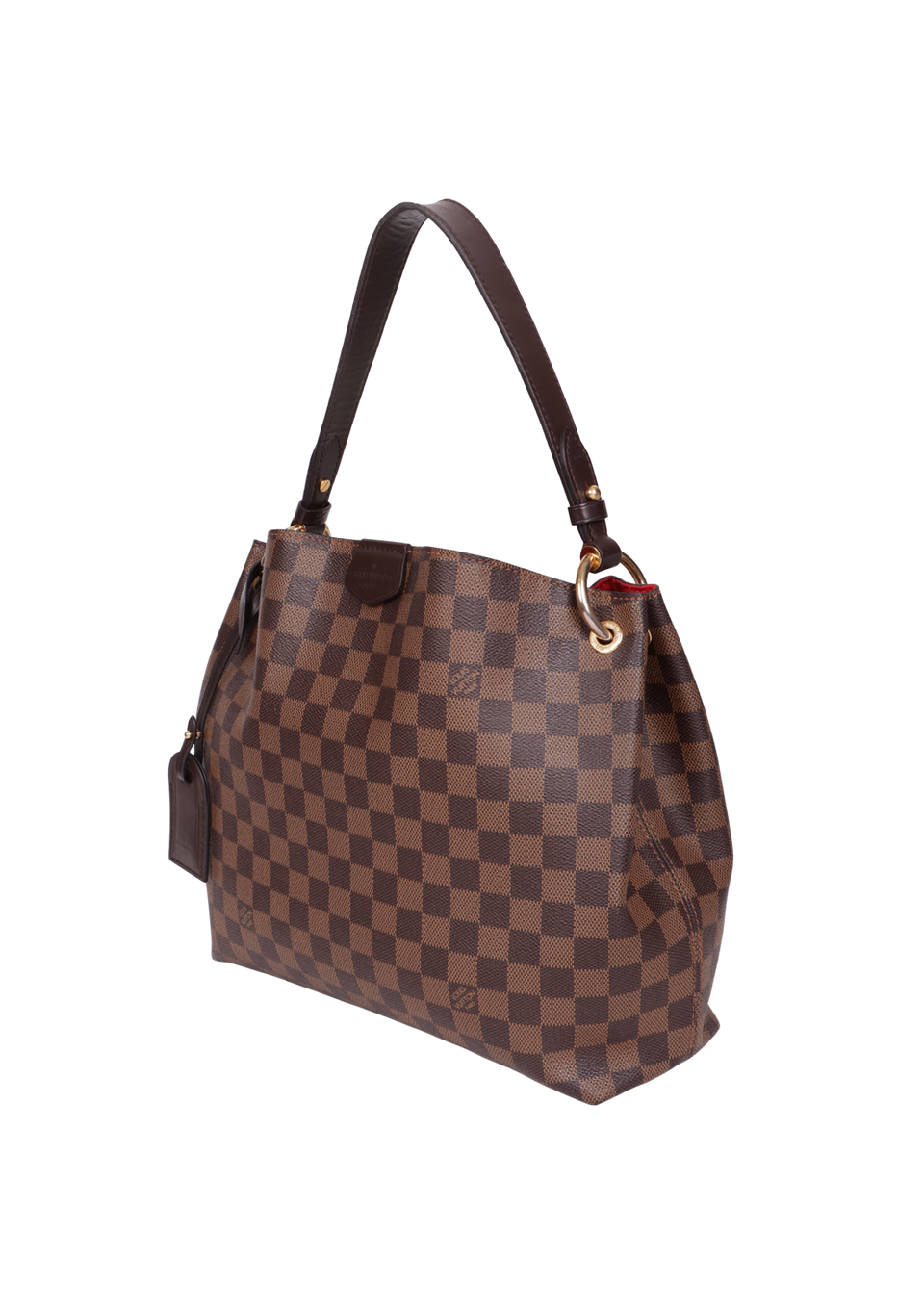 BOLSA LOUIS VUITTON DAMIER ÉBÈNE GRACEFUL PM MARROM ORIGINAL – Gringa