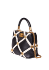SMALL ROMAN STUD TOP HANDLE BAG