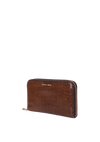 CROCODILE EMBOSSED ZIP WALLET