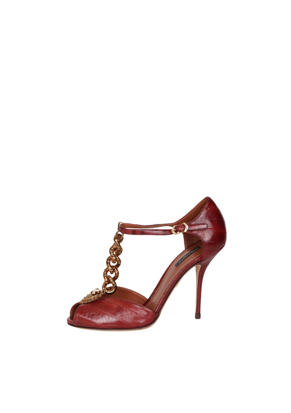 DEVOTION CHAIN SANDALS 39