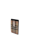 VINTAGE CHECK CARD HOLDER