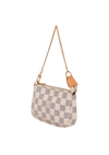 DAMIER AZUR POCHETTE ACCESSOIRES MINI