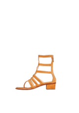 SUEDE GLADIATOR SANDALS 38