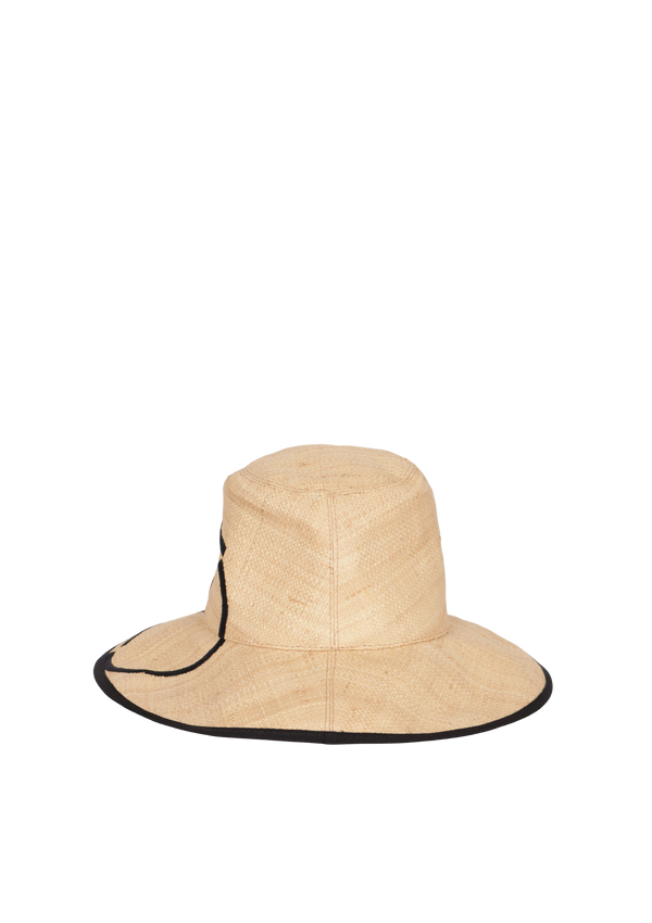 RAFFIA HAT