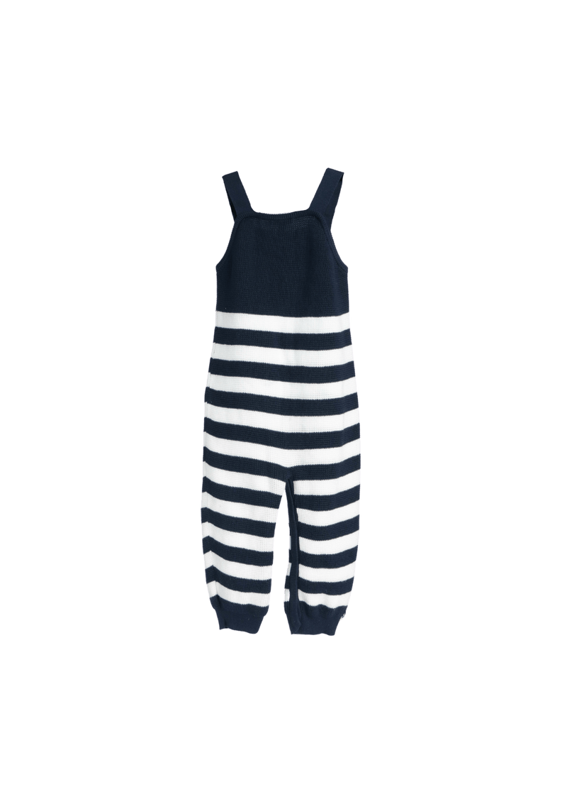 STRIPPED SLEEVELESS JUMPER 12/18M